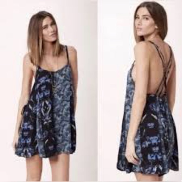 Free People Isabella Trapeze Romper Spaghetti Straps (24) - Picture 1 of 7